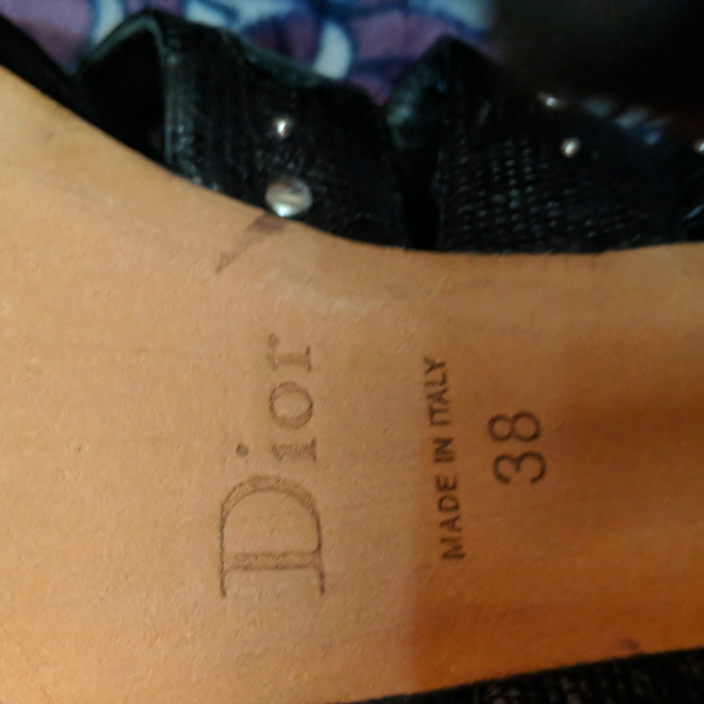 🕷️ Authentic Christian Dior leather heels🕷️ - Picture 8 of 8
